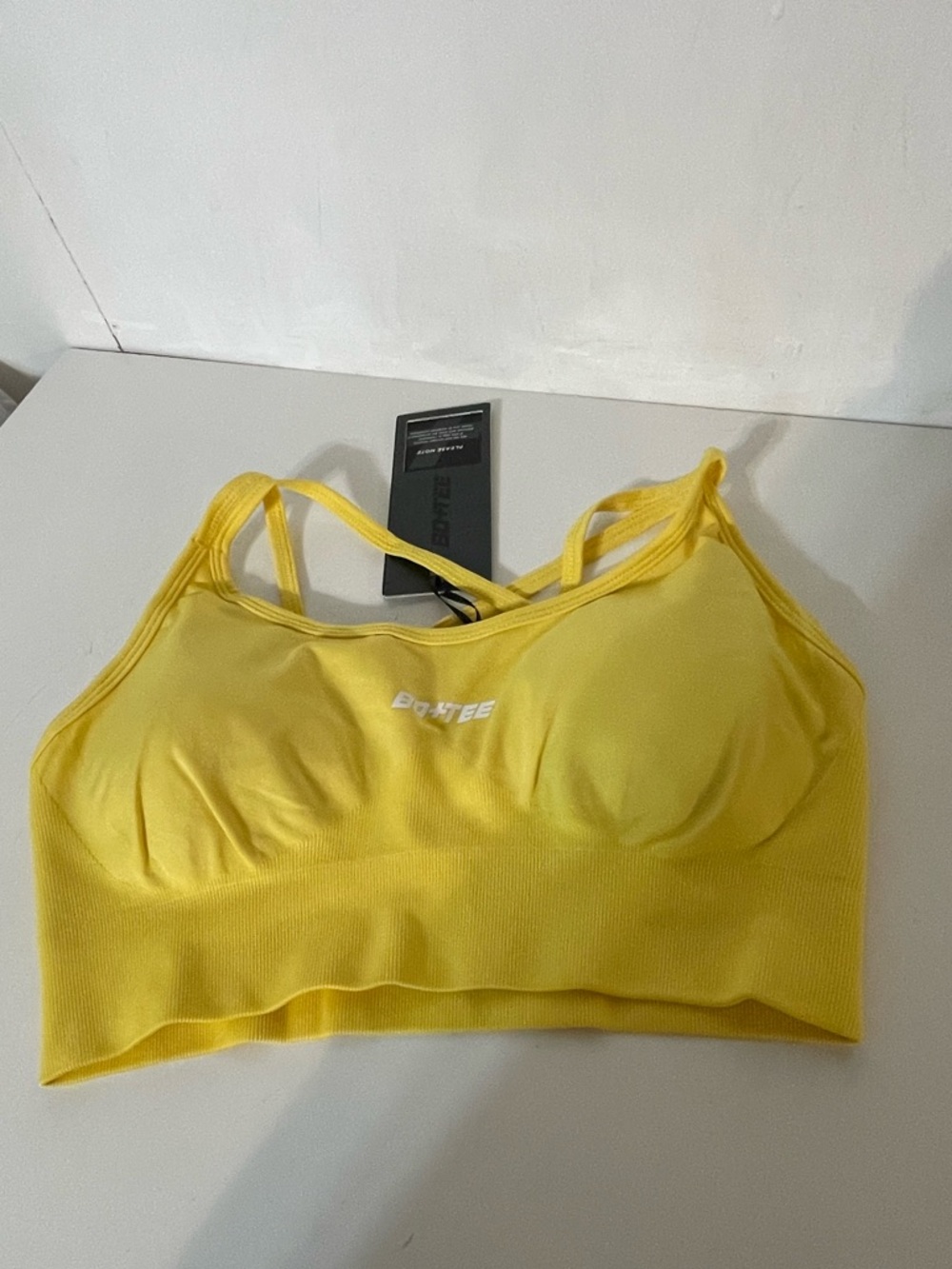 Bo+Tee Sports Bra NWT